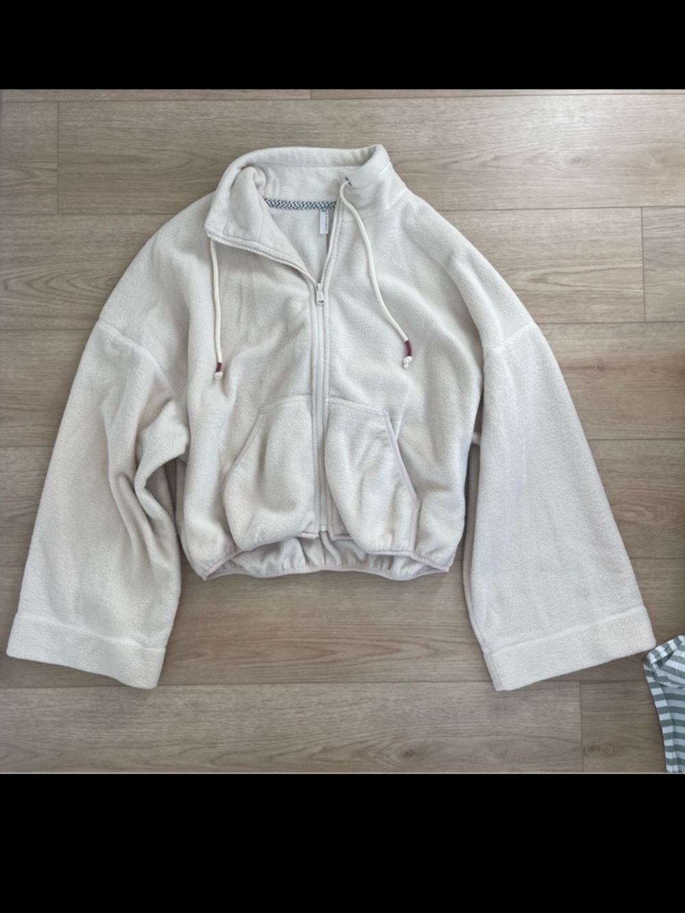 FP Movement fleece zip up Cozy Cream Zip-Up Fleece Jacket
